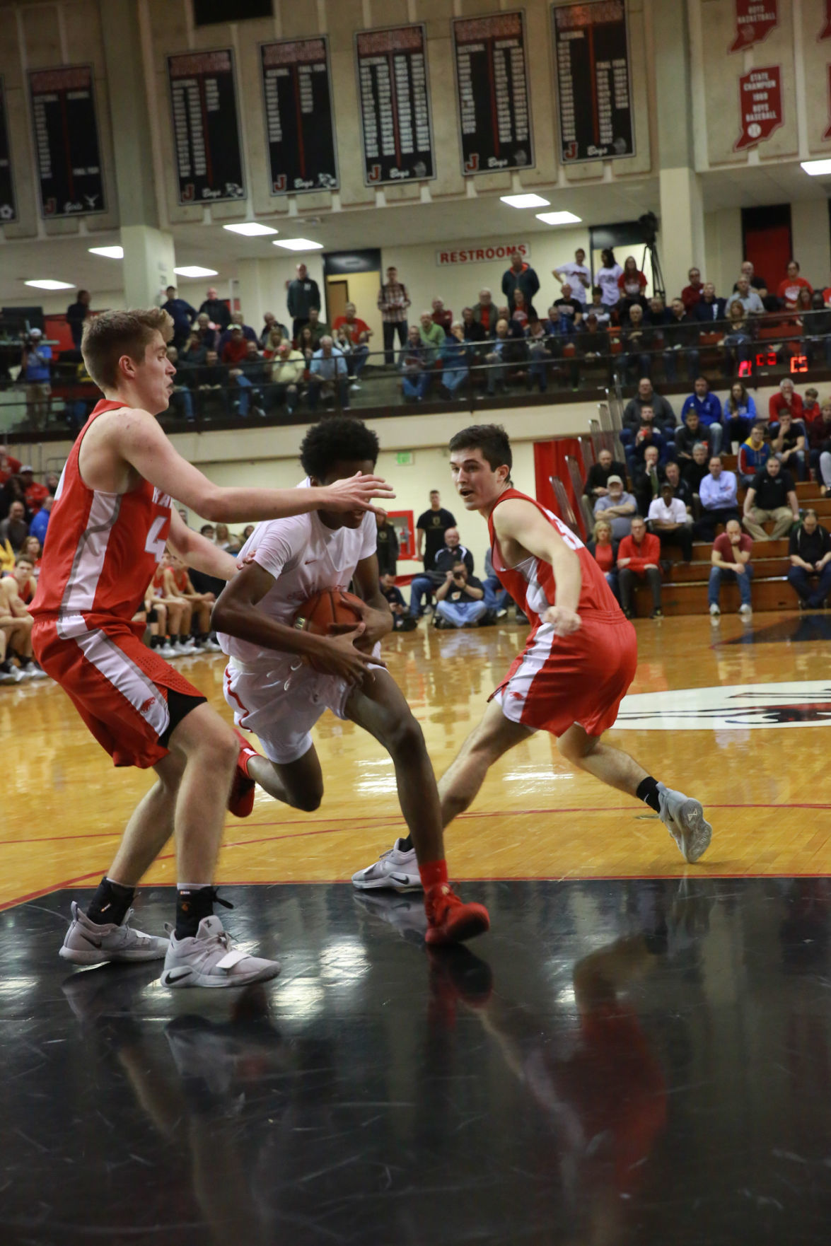 Gallery: Class 2A boys basketball semistate: Andrean vs Frankton